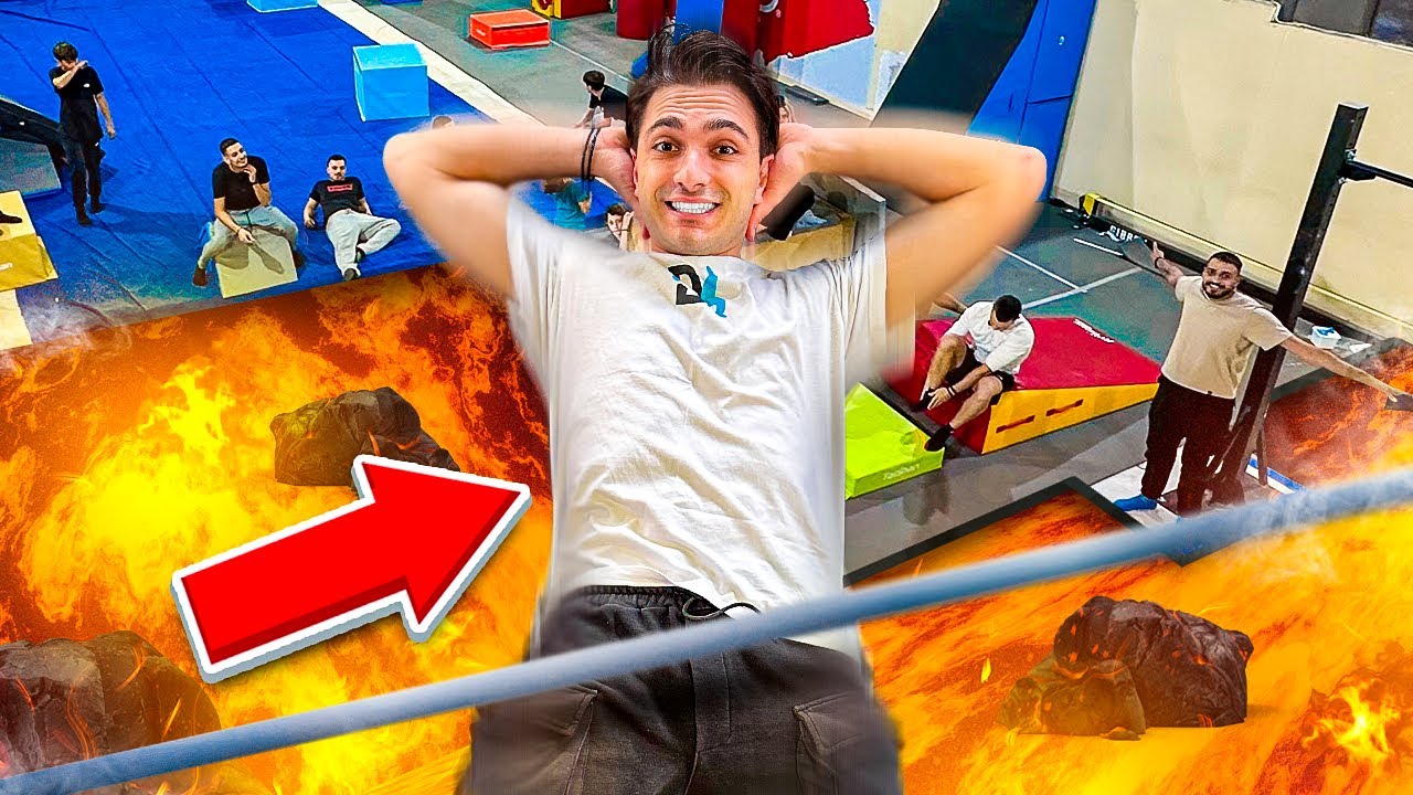 ΠΑΙΞΑΜΕ THE FLOOR IS LAVA ΣΤΑ ΓΕΝΕΘΛΙΑ ΜΟΥ!