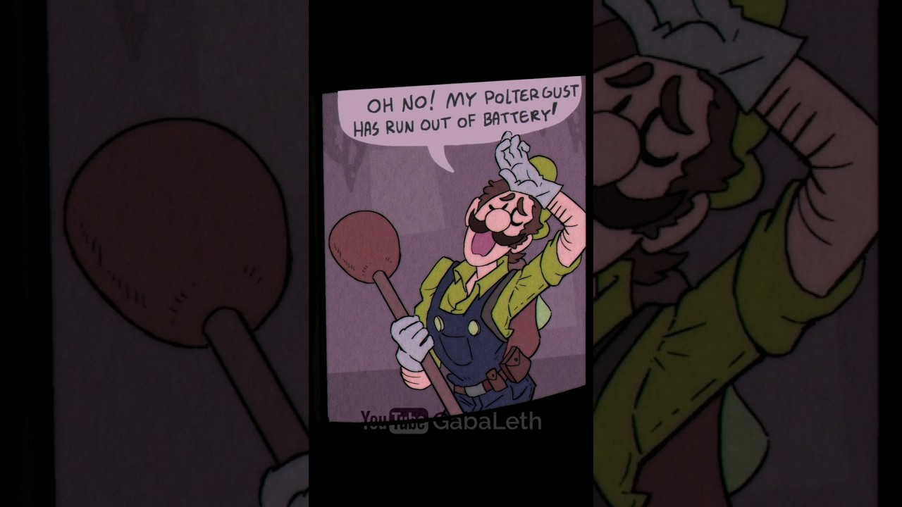 When Luigi actually wants to bust some ghosts