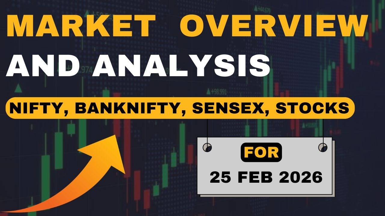 Market Overciew And Analysis for 25 Feb 2026 | #nifty | #banknifty | #financialastrology|
