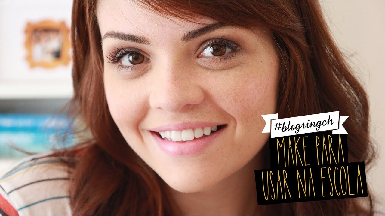 #blogringCH: Karol Pinheiro ensina a fazer um make lindo para usar na escola
