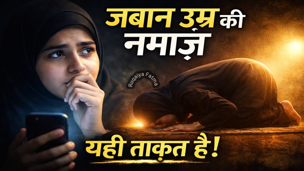 जवान उम्र  नमाज़ की ताक़त | जो जवान नमाज़ नहीं छोड़ता अल्लाह उसे नहीं छोड़ता | Heart Touching Bayan