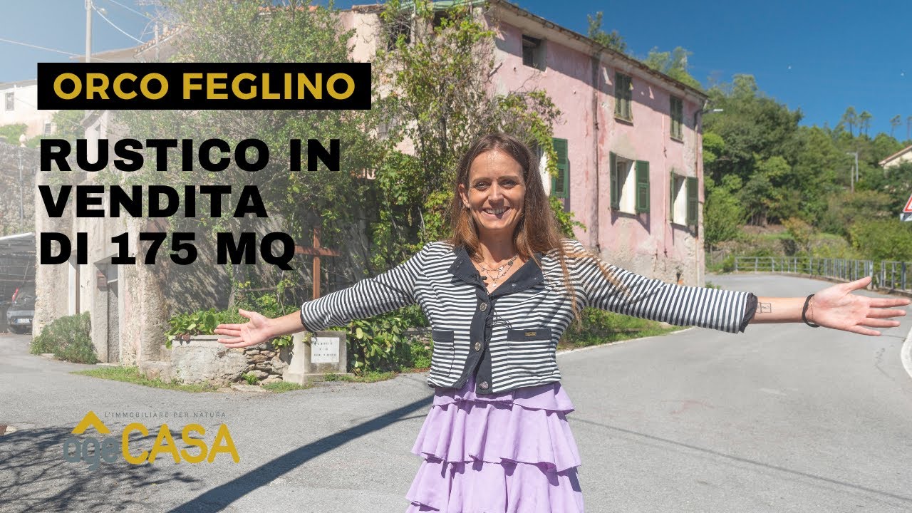 Rustico da ristrutturare nel primo entroterra ligure? Eccolo! #rusticoinvendita #orcofeglino