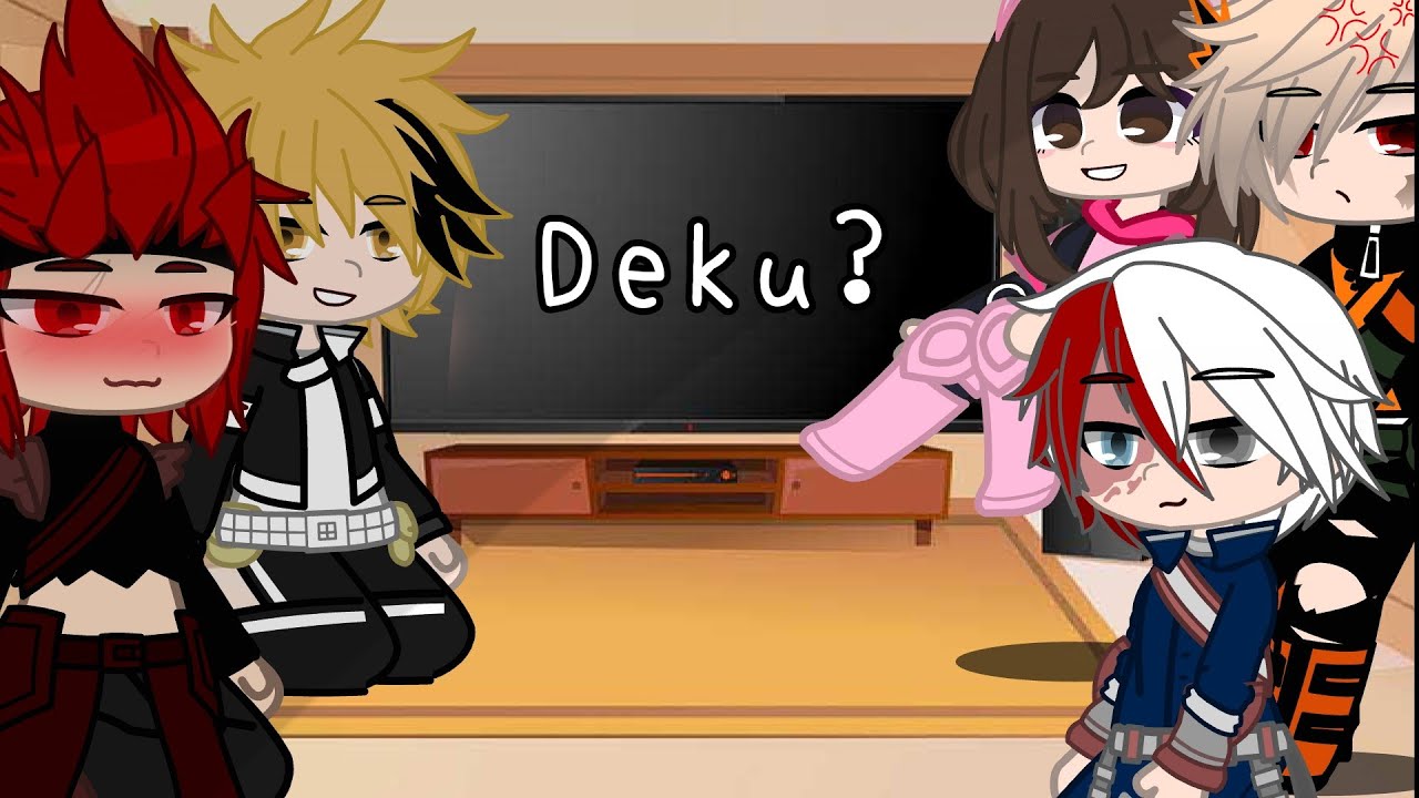 Some of Class 1-A reacts to Deku || KiriDeku || @heennchi