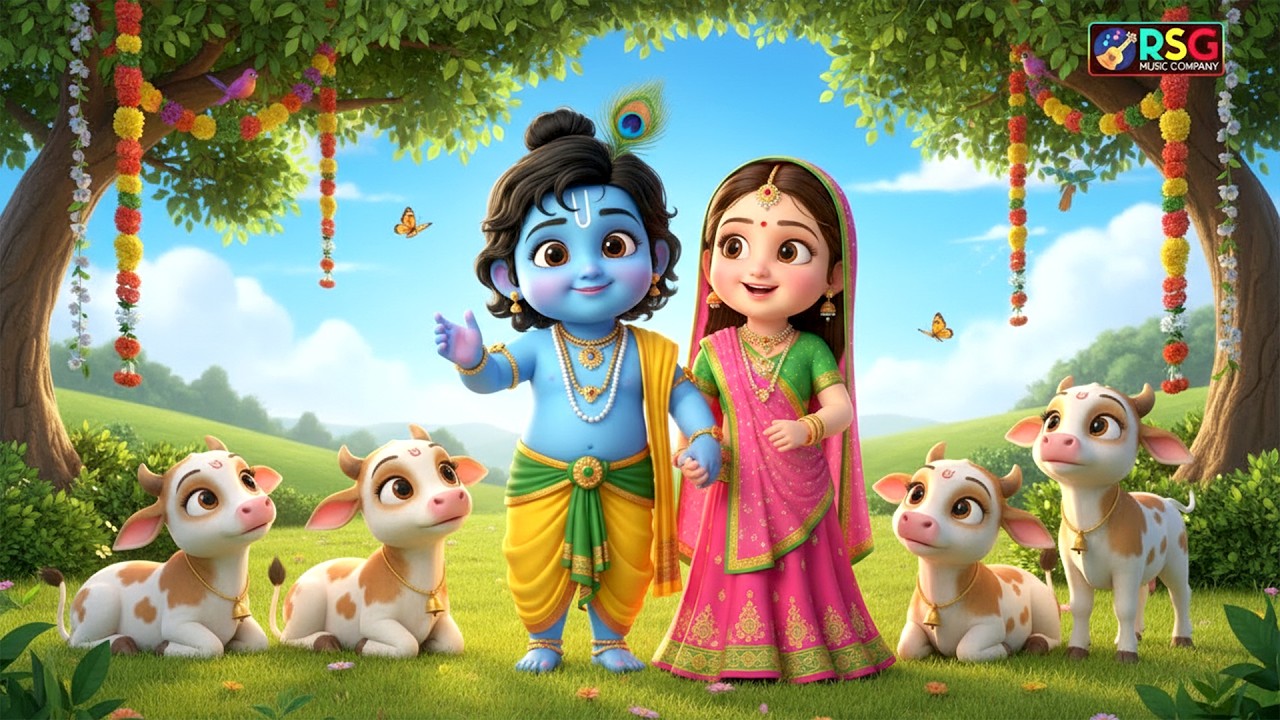 Choti Choti Gaiya, Chote Chote Gwal | छोटी छोटी गैया | #Little Krishna Bhajan - Krishna Bal Leela