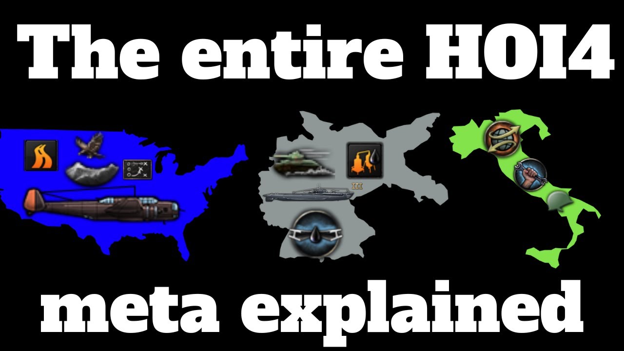 HOI4 Pro разбирает мету каждой крупной нации — то, что вы упускаете!