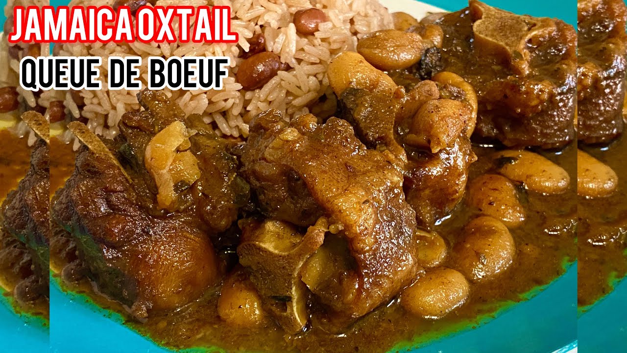 Jamaican Oxtails!! Queue De Boeuf !!