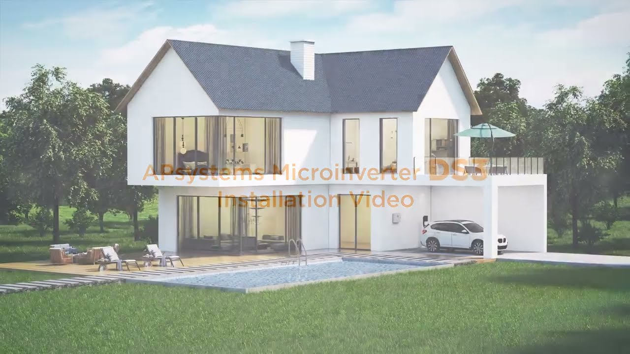 APsystems DS3 Microinverter series – Installation video