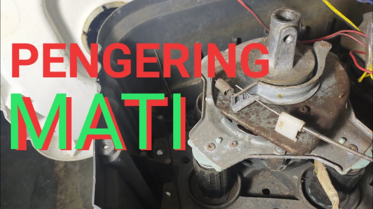 Pengering mesin cuci mati, tidak perlu gulung spul ulang