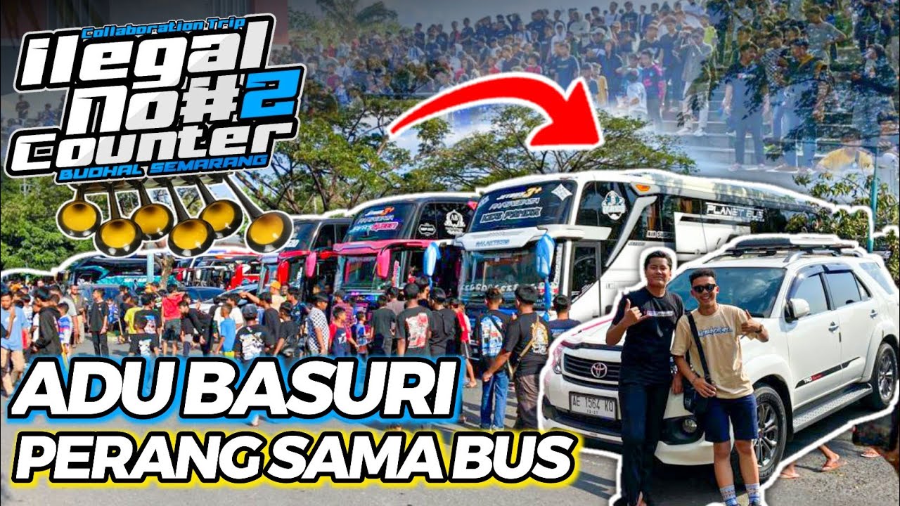 PERANG BASURI‼️IKUT TRIP ILEGAL NO COUNTER DI SEMARANG!!!