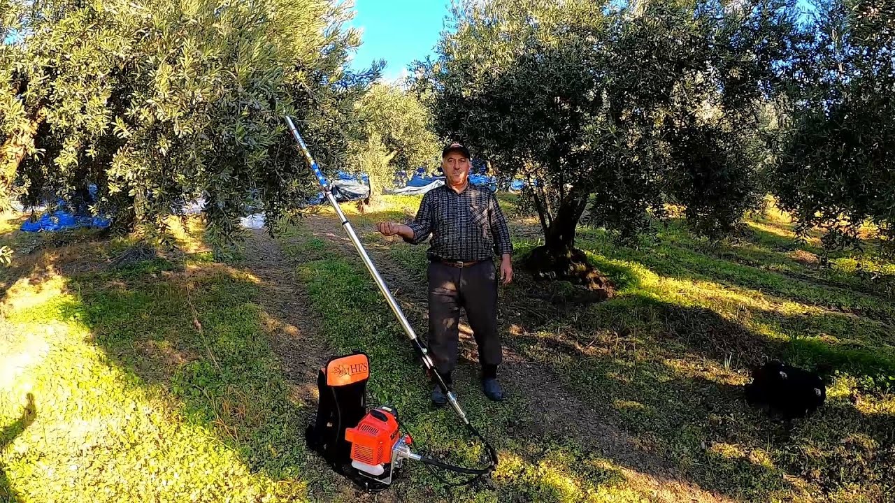 HFS Zeytin Silkeleme, Hasat Makinasını Kullanan Çiftçimiz İle Yapılan Röportaj.