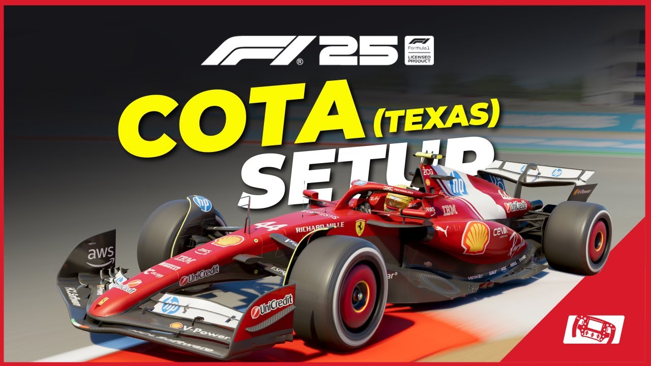 F1 25 COTA Car Setup: Full Setup Guide