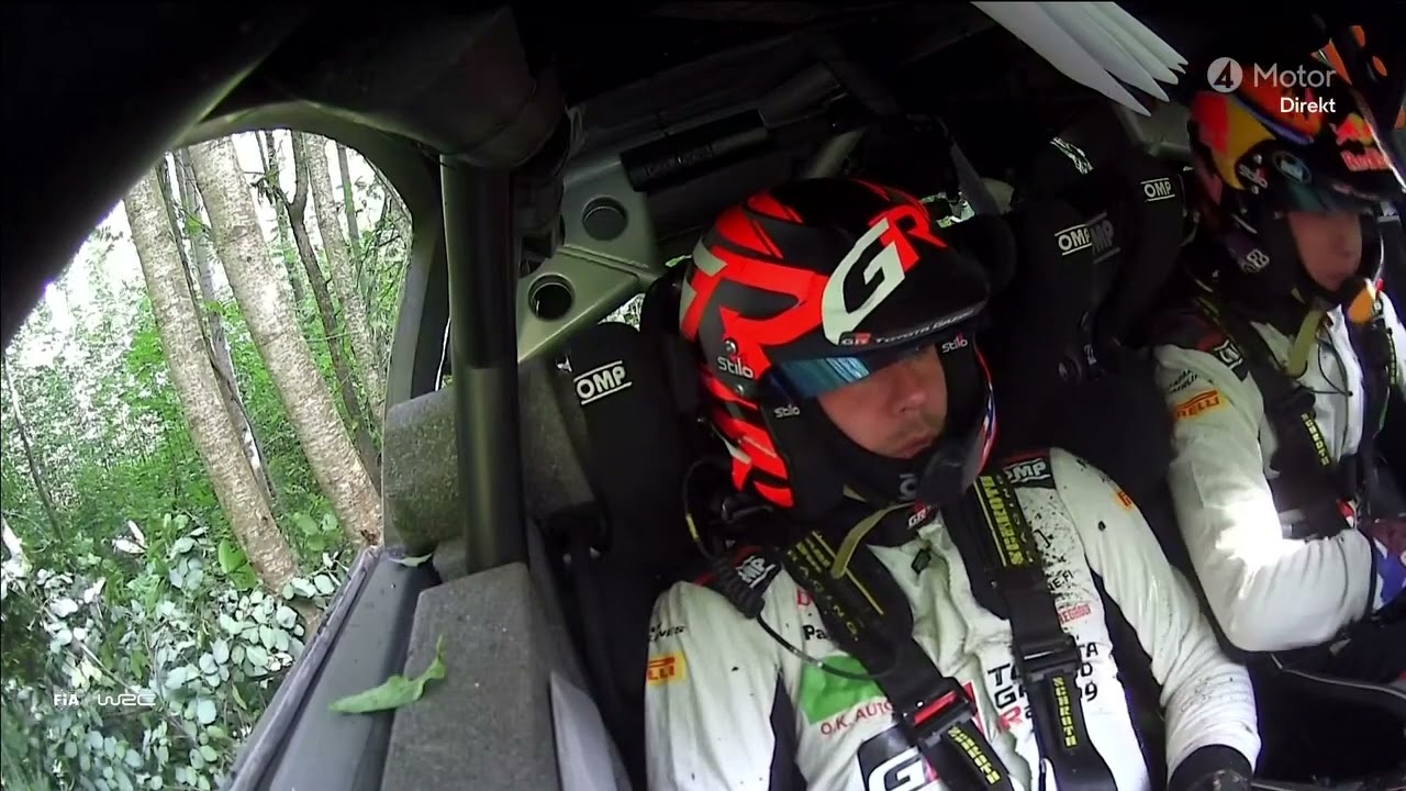 KALLE ROVANPERÄ CRASHES WHILE LEADING RALLY FINLAND 2024 ON STAGE 19