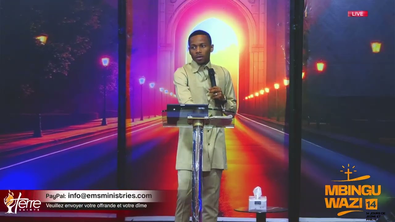 MBINGU WAZI 14 ( Jour 4 ) |  LA TECHNOLOGIE DES PRISONS SPIRITUELLES - Prophète Ezéchiel M. SANKINKA