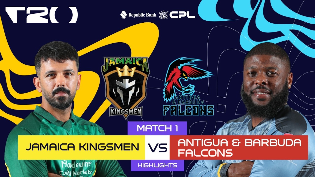 Highlights | Jamaica Kingsmen vs Antigua And Barbuda Falcons | CPL 2026
