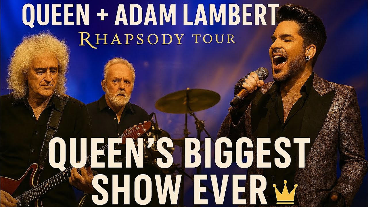 Внутри тура Rhapsody Queen и Адама Ламберта 👑 Потрясающие живые моменты!