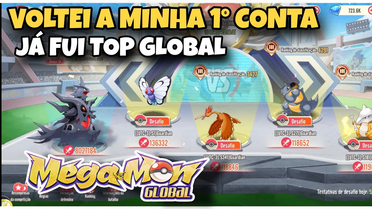 VOLTEI NA MINHA 1° CONTA DO MEGAMON GLOBAL E TIVE UMA SURPRESA POSITIVA COM O GAME 