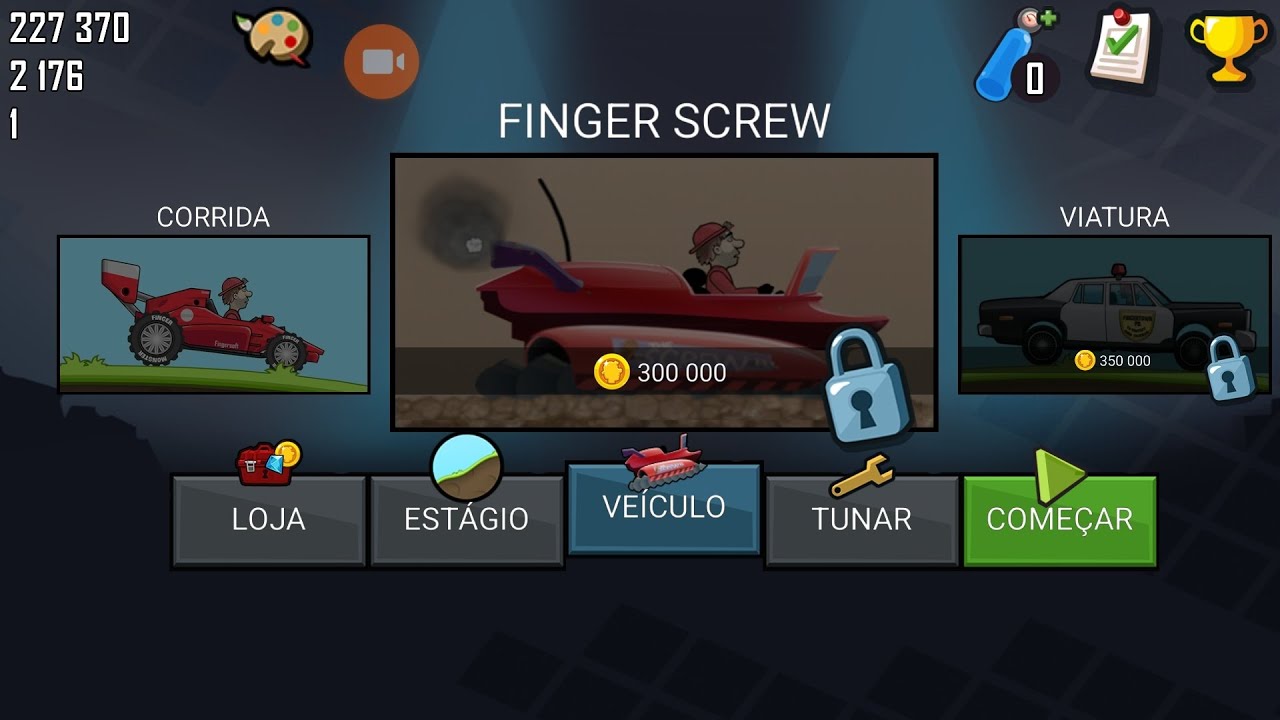 Hoje nós tentamos juntar o máximo de dinheiro possível para tentar comprar este veículo
