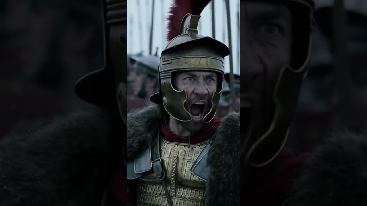 Roman Army Faces Massive Battle! #historyshorts #romanempire