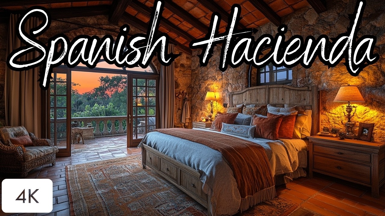 Ever wondered how a rustic Spanish hacienda can transform your bedroom into a dreamy retreat?