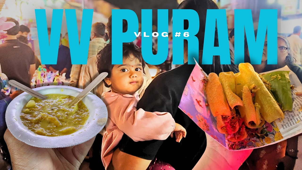 Exploring VV Puram Food Street (Thindi beedhi) | Bangalore's Street Food Paradise #bangalore