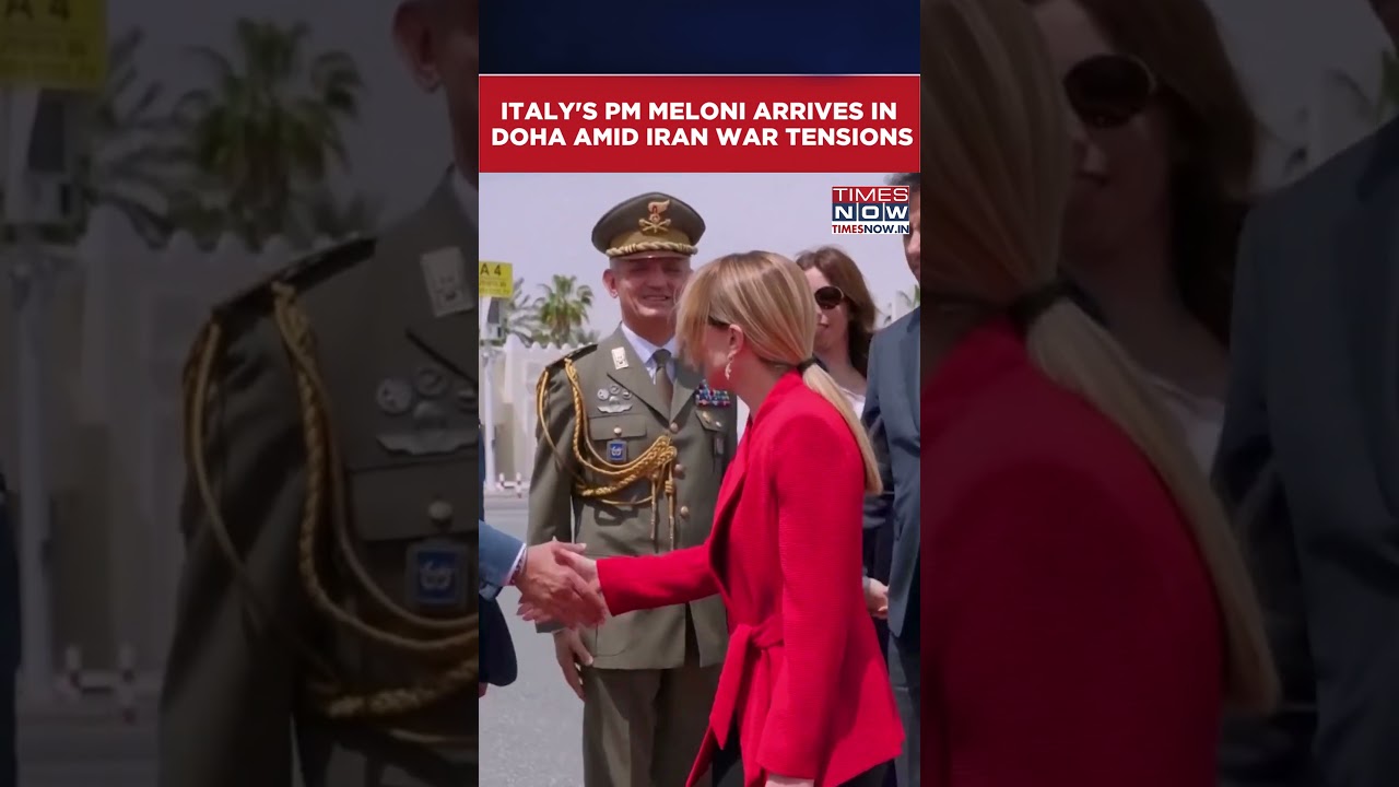 Italy&rsquo;s PM Meloni Meets Gulf Leaders To Discuss Military Aid And Regional Stability #shorts