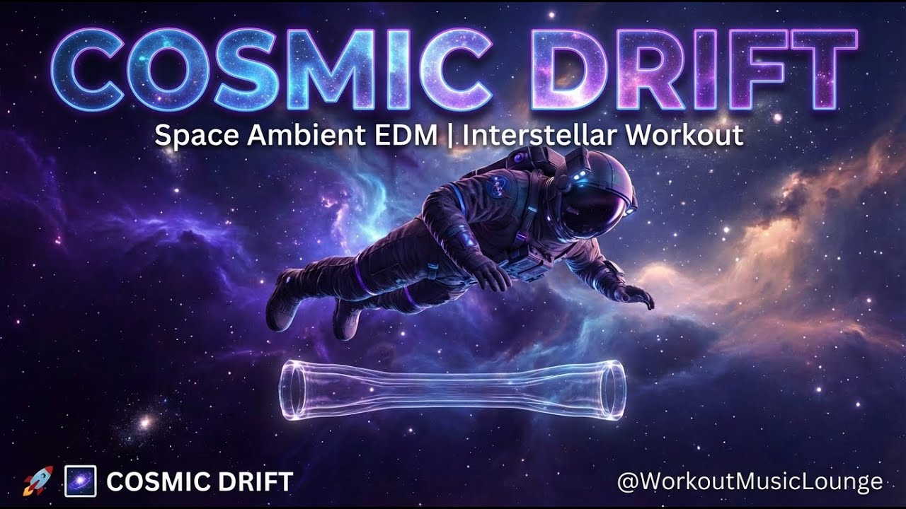 🌌 COSMIC DRIFT &mdash; Space Ambient EDM | Interstellar Workout 🚀