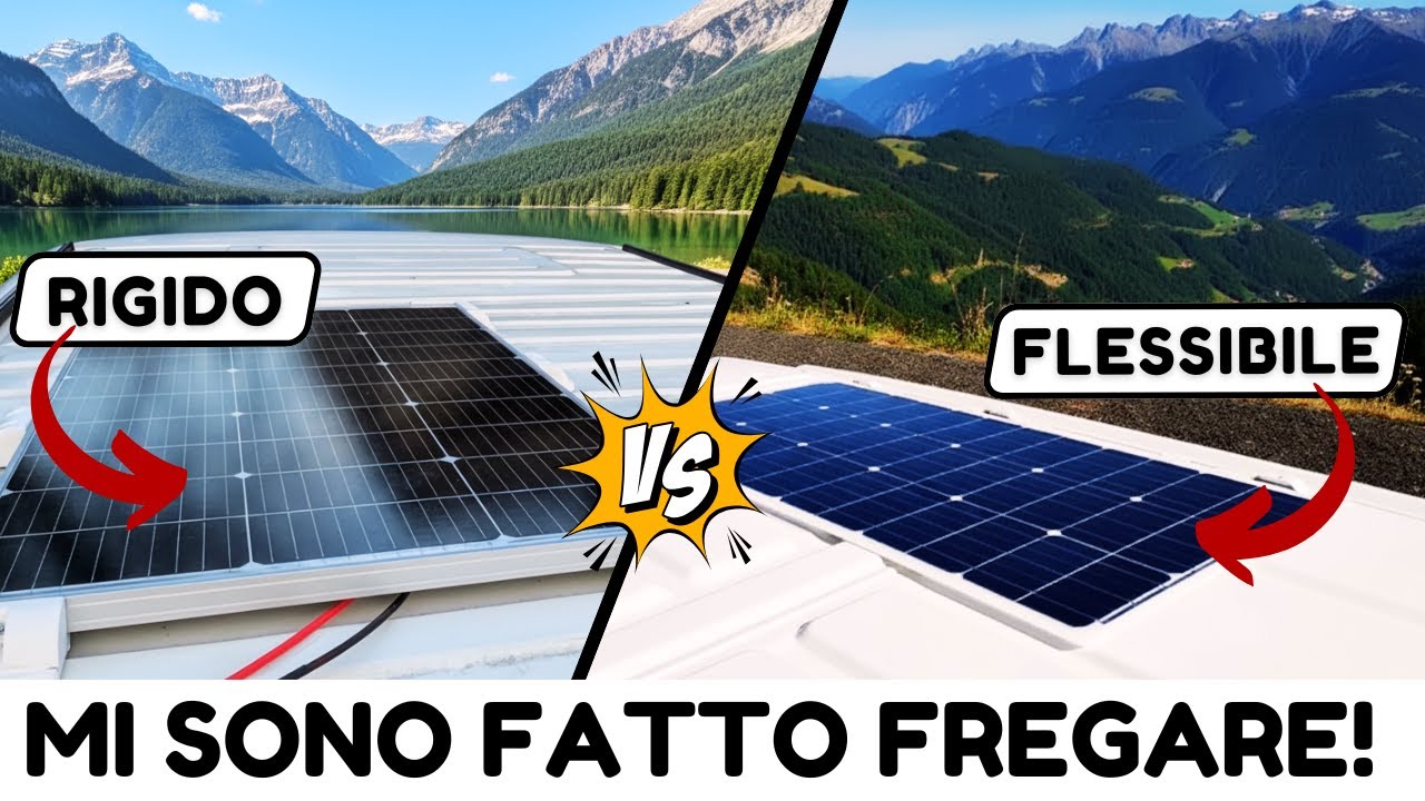 Pannello Solare Flessibile 130W vs Rigido 130W | Non comprarlo prima di aver visto questo!