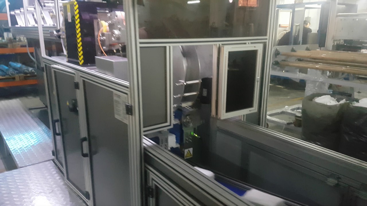 Islak mendil makinesi wet wipes towel  machine OYM 2025-6  Serkan Özyılmaz+905333902824