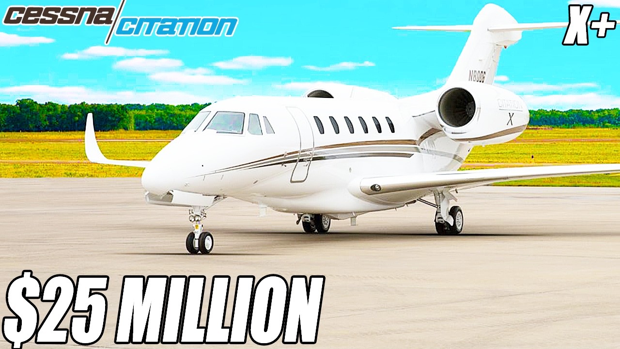 Inside The $25 Million Cessna Citation X+