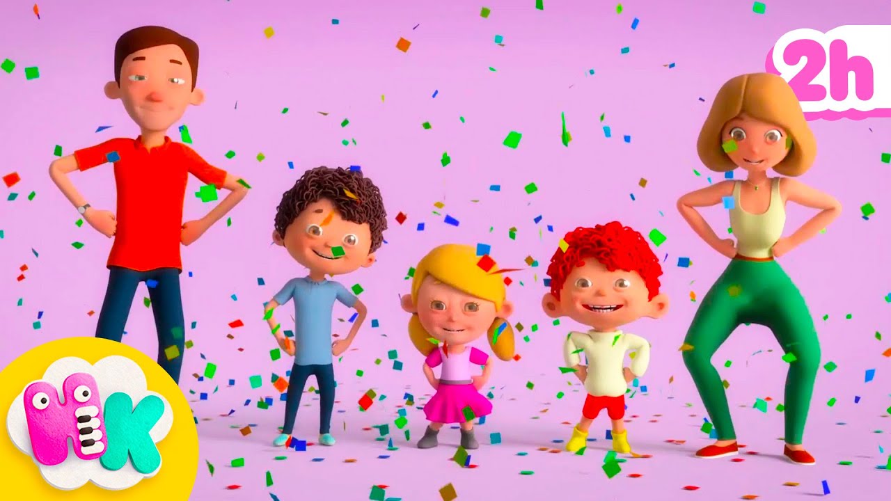 Dansons le Looby Loo 🕺 Chansons de danse pour Enfants | HeyKids en Français