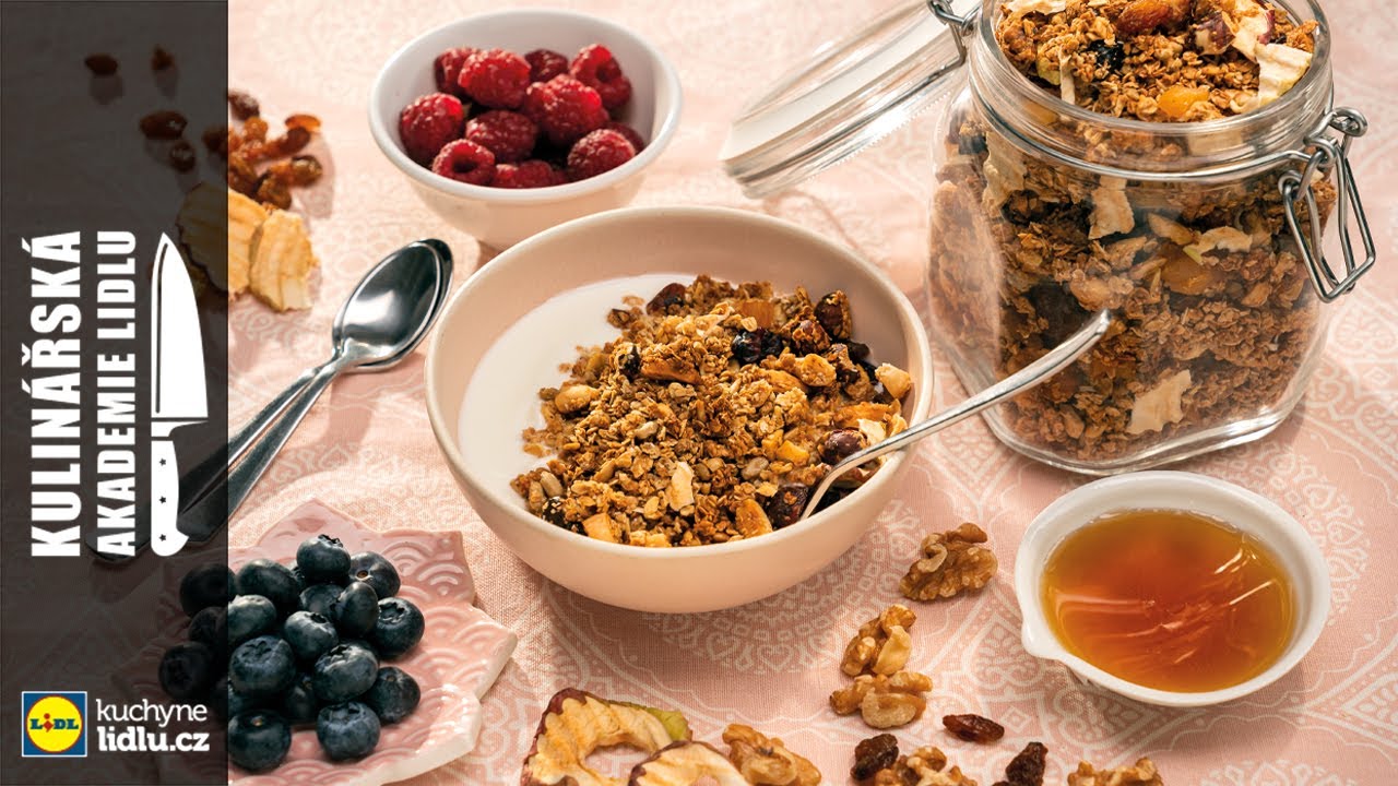 Granola – pečené müsli - Roman Paulus - Kulinářská Akademie Lidlu
