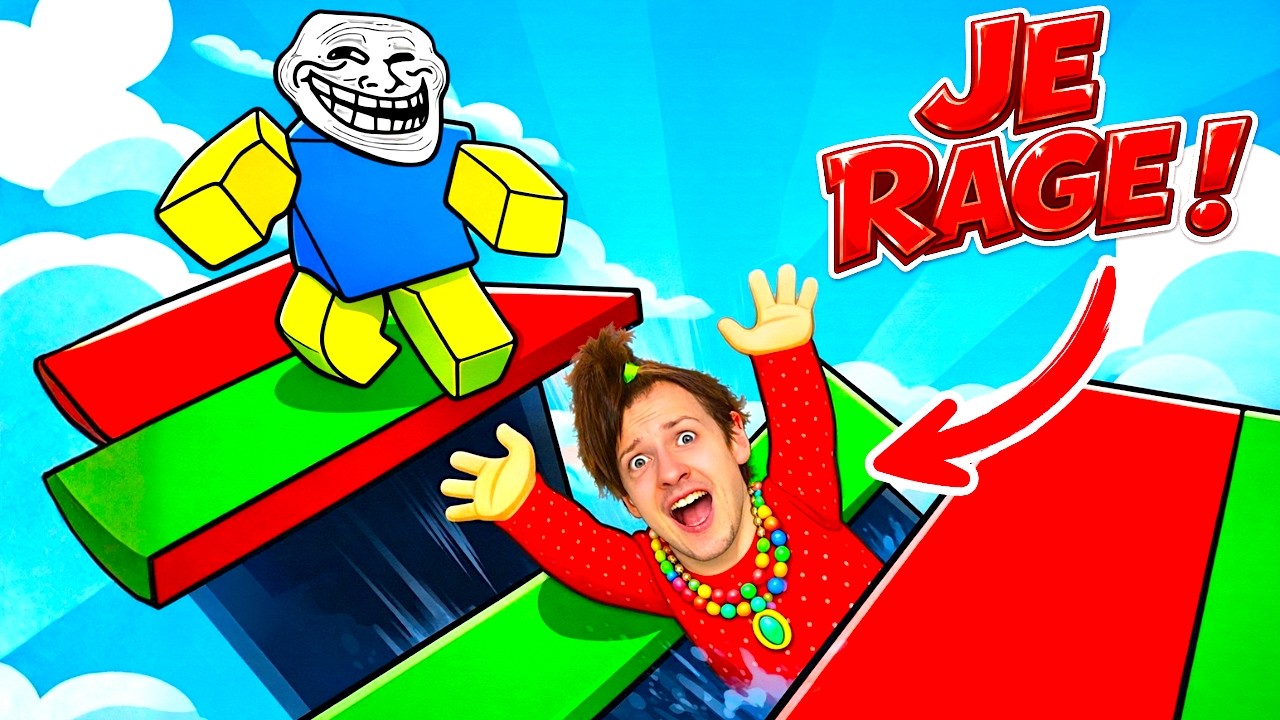CE JEU VEUT MA FIN ! 💀 100 NIVEAUX DE TROLL OBBY (J'ai failli tout arrêter)