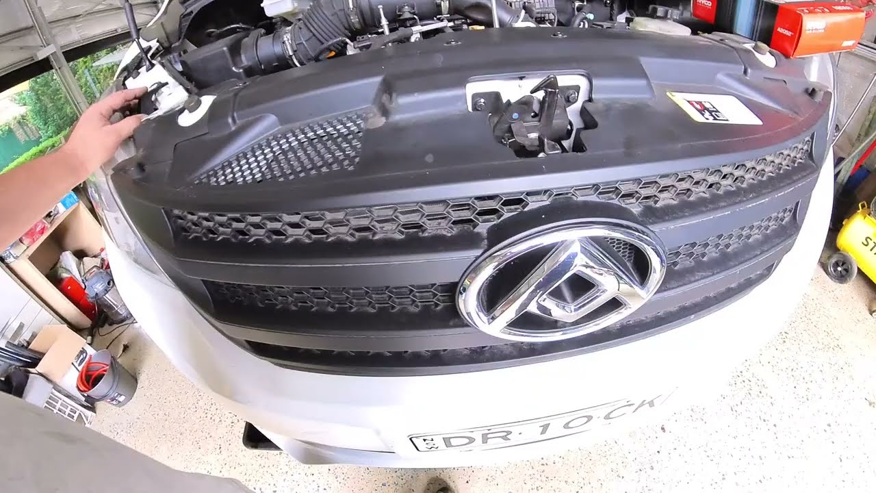 Как заменить воздушный фильтр LDV G10