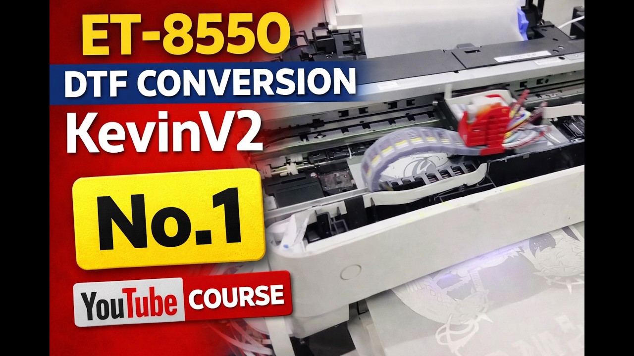 Stop Paying $5,000 for a DTF Printer (Convert an ET-8550 Instead)