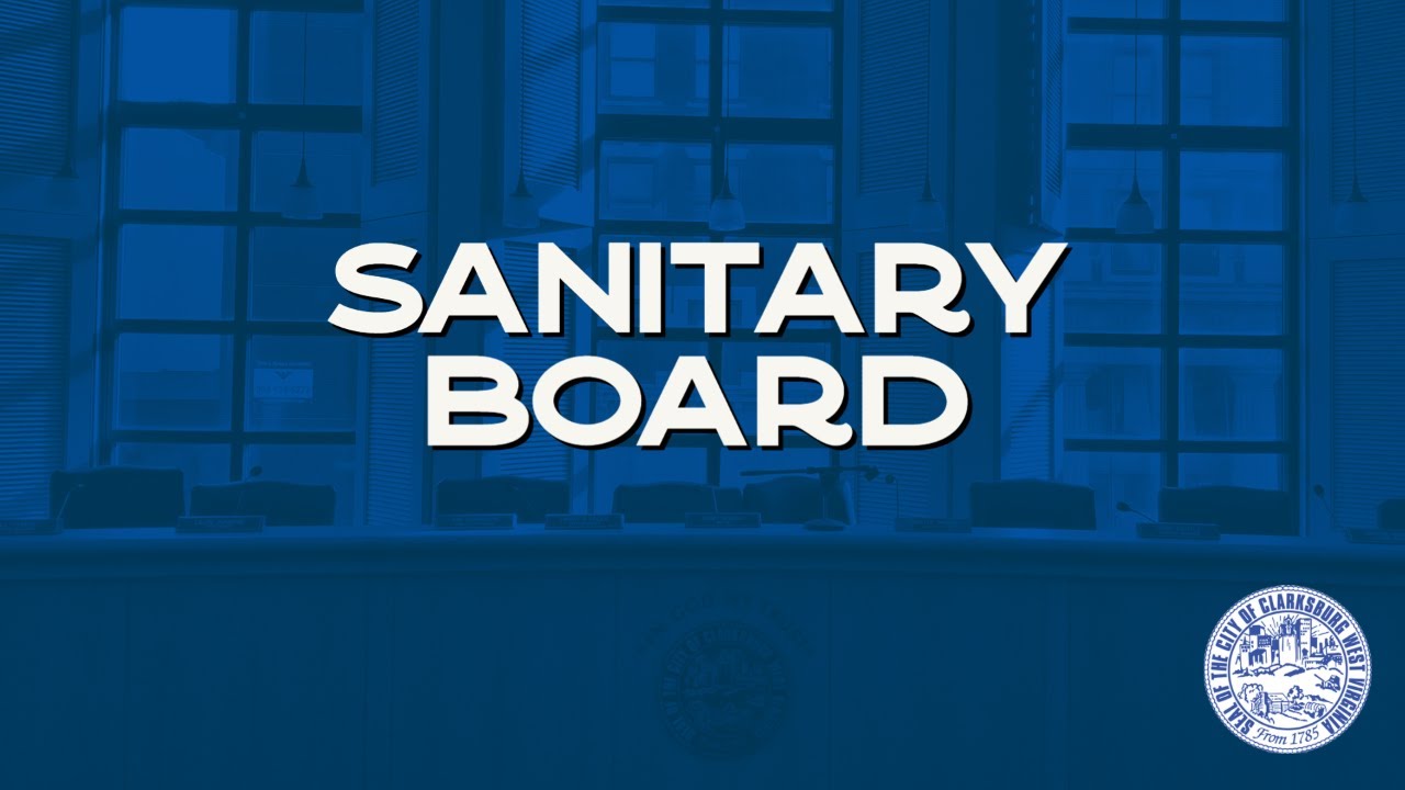 Clarksburg Sanitary Board/MS4 Committee Meeting - 01/13/2026