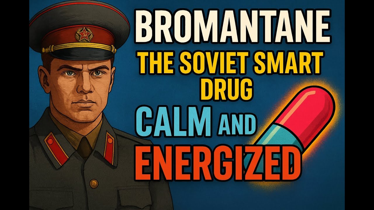 Bromantane: The Soviet Smart Drug That Makes You Calm AND Energized
