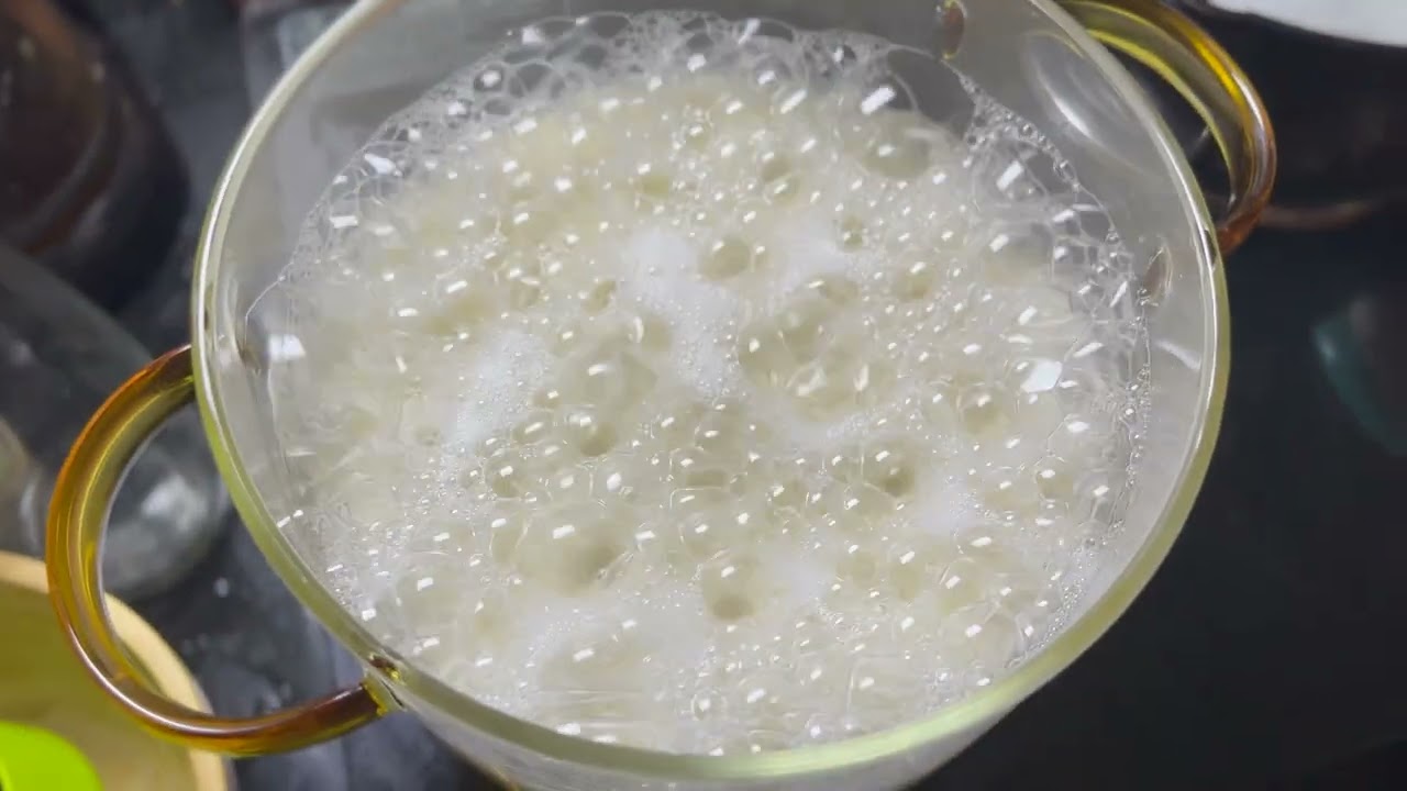 How I made rice in my Glass Pot
