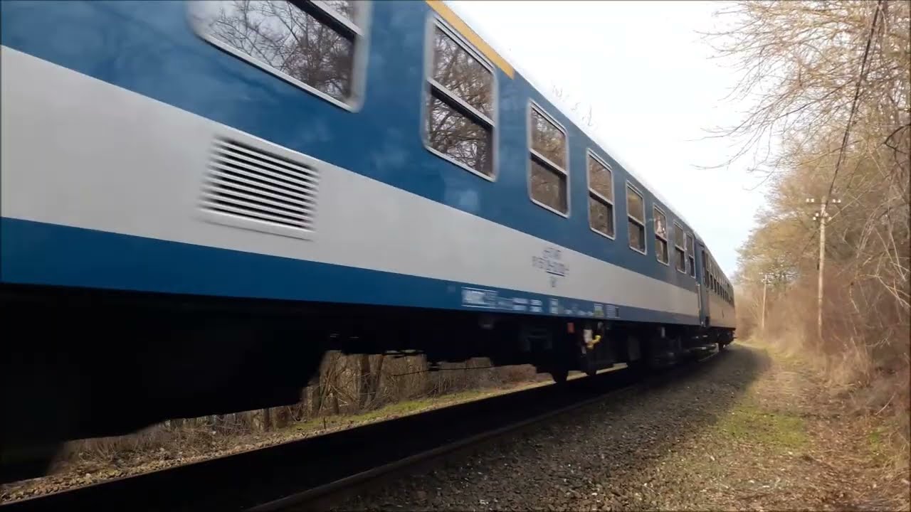 Vissza a múltba ► M41 Csörgő-s Busó Sebesvonat ● Mohács - Középmező - Nagynyárád között [2026 02 14]