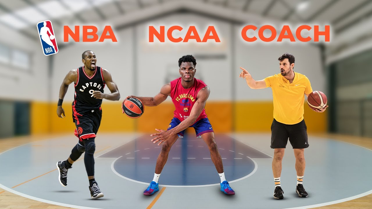 LEYENDA NBA VS JUGADOR NCAA VS SKILLS COACH