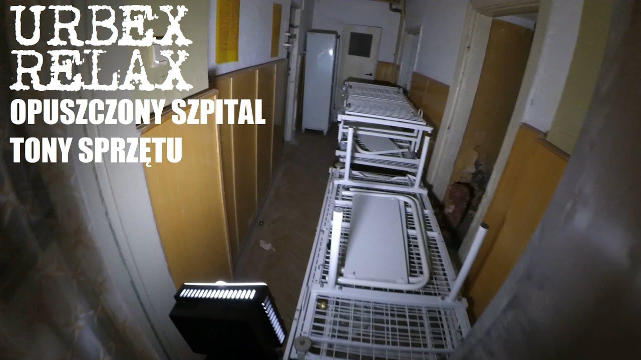Dawno opuszczone uzdrowisko i tony sprzętu - Urbex Relax
