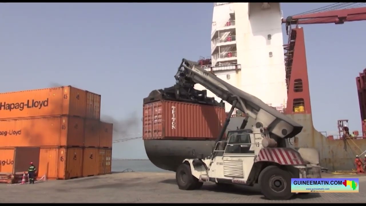 🔴Première escale du navire COSCO au Port de Conakry : les explications de Djibril KEÏTA (AGL Guinée)