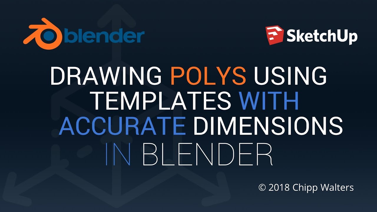 Accurate Dimensioned Drawings in Blender