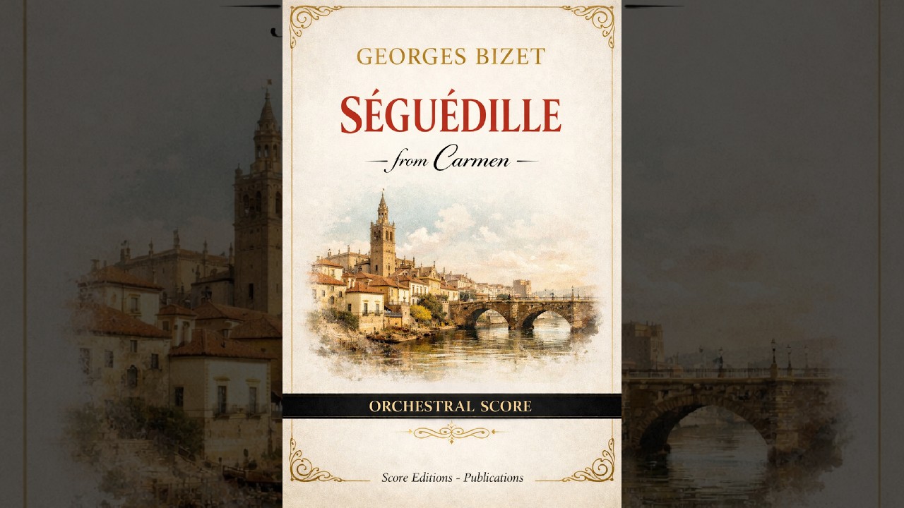 Bizet – Séguedille (from Carmen) | Orchestral Score Video | Sheet Music Download