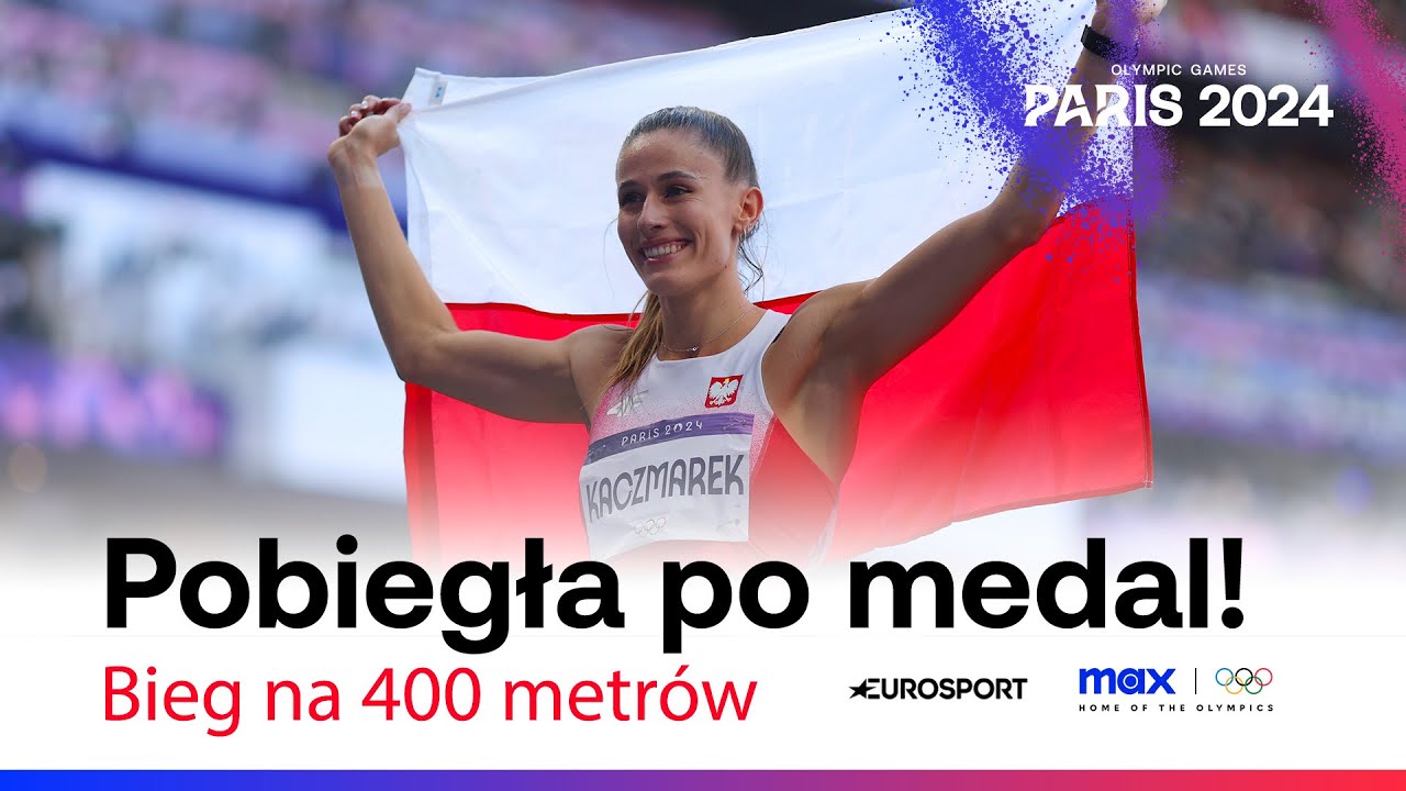 Natalia Kaczmarek BRĄZOWĄ MEDALISTKĄ w biegu na 400 m 🥉