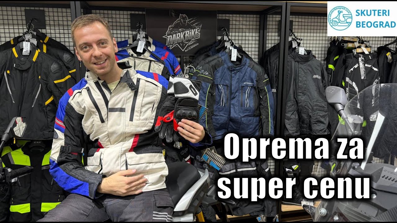 Dobra moto oprema za svaku priliku i pristupačnu cenu!