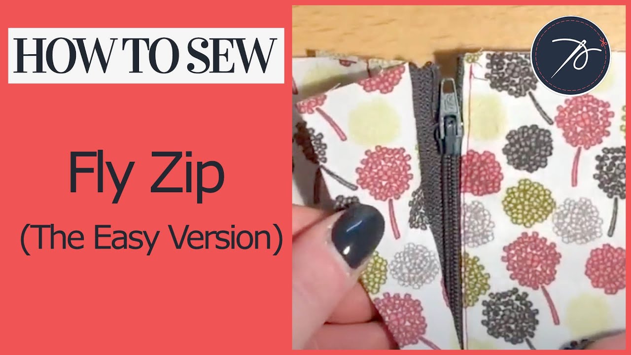 Sewing a Fly Zipper The EASY version