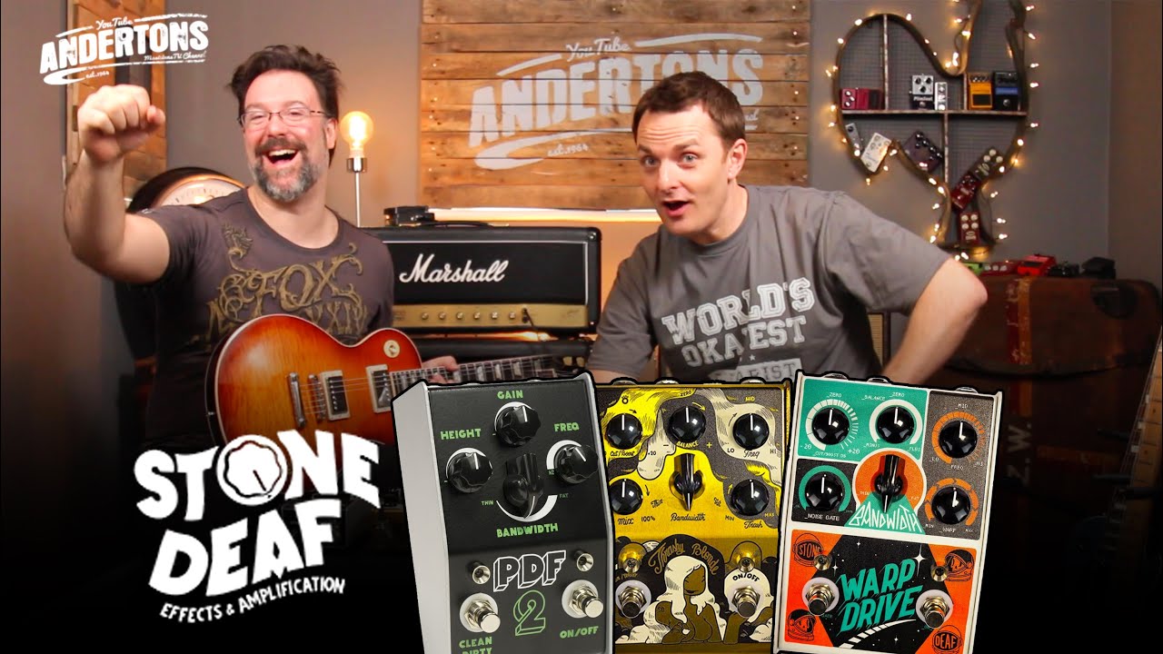 Stone Deaf Guitar Pedals - Dirty, Fuzzy, Goodness!