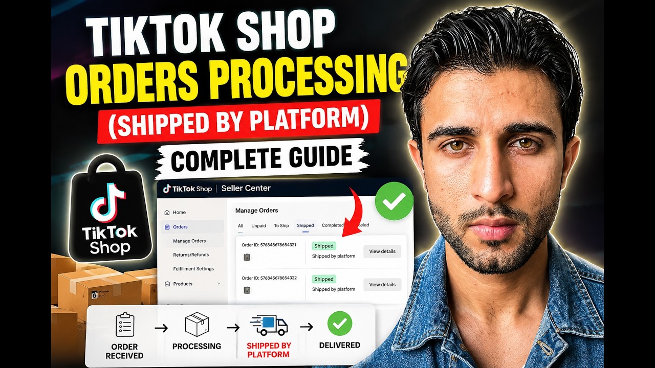 TikTok Shop Shipping Orders Processing (Shipped by Platform) | 2026 Complete Guide