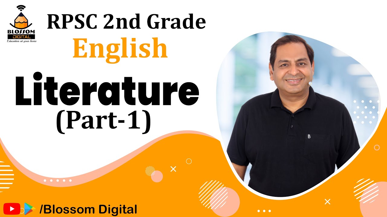 RPSC 2nd Grade English: Literature (Part-1) -Anil Chugh