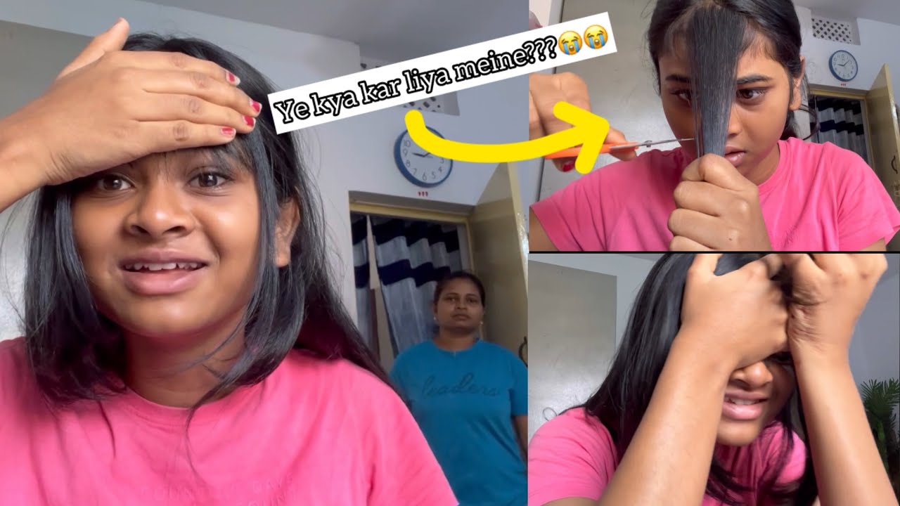 Ye meine apne hair ke sath kya kar diya😭 | #vlog63 
